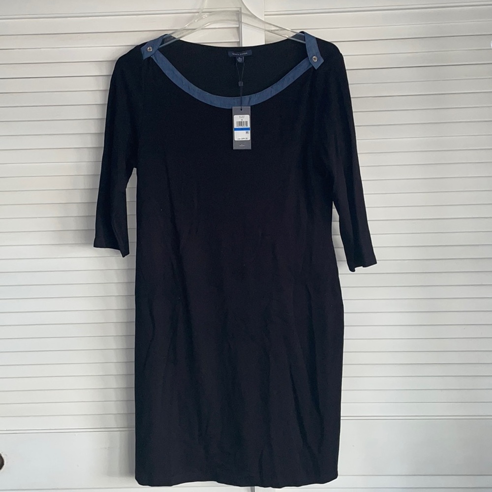 Tommy Hilfiger dress in black and blue, size XL